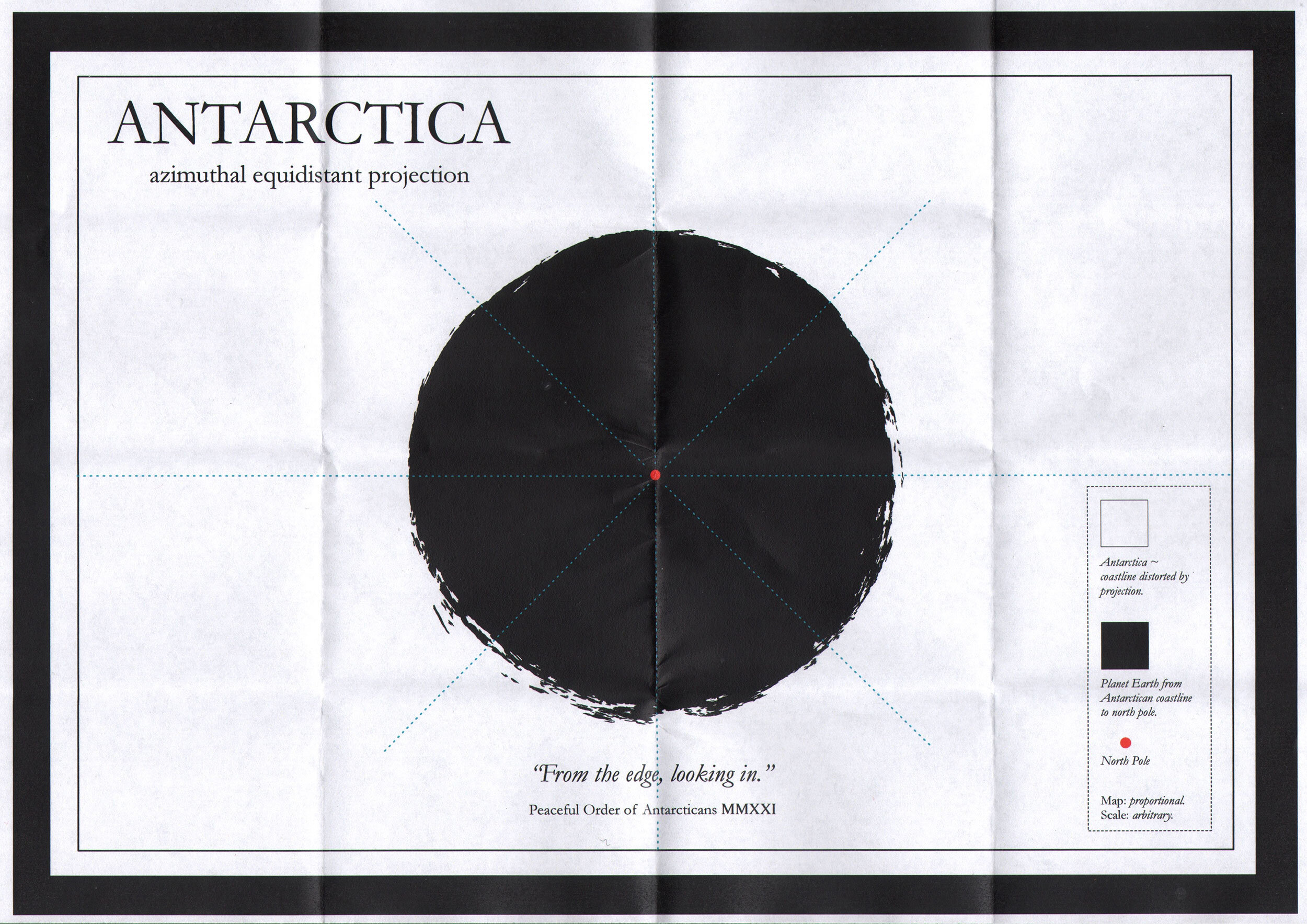 From the edge, looking in.