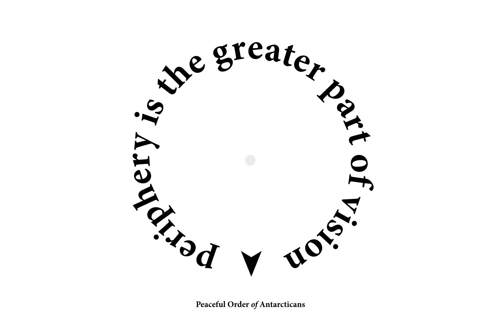 Periphery is the greater part of vision